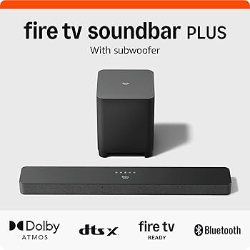 Fire TV Soundbar Plus with subwoofer | Amazon
