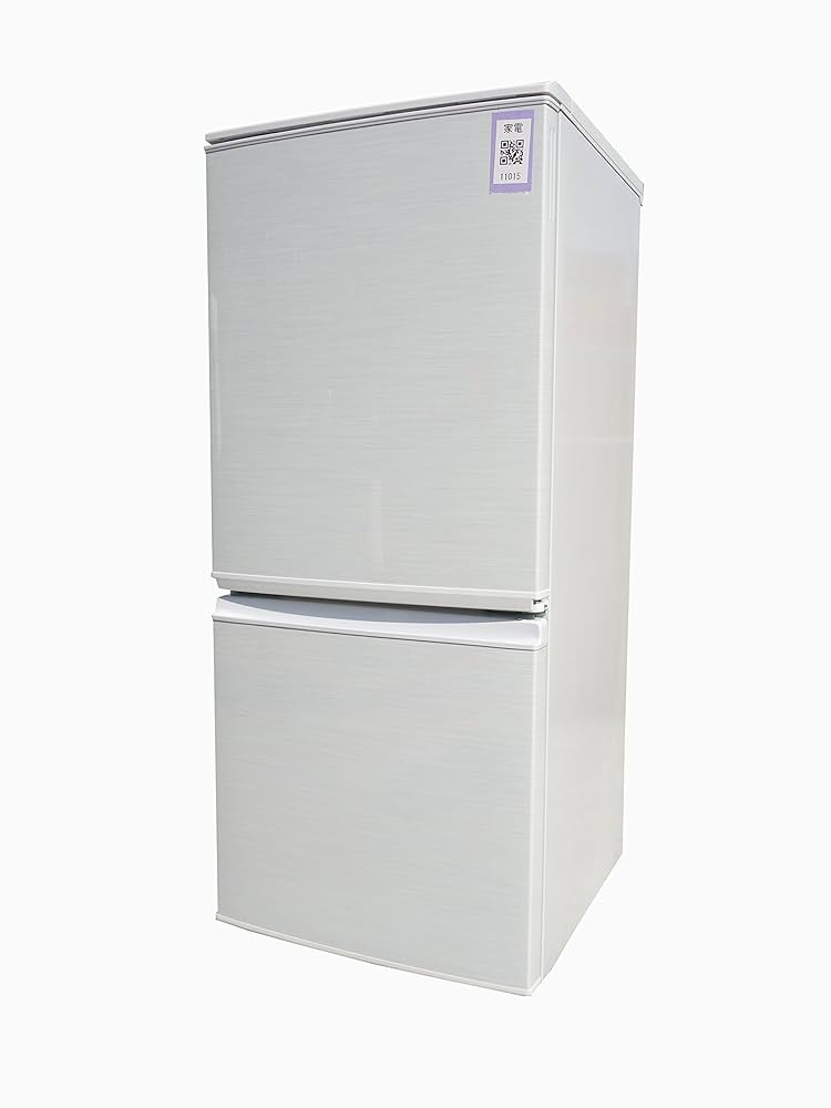 札幌【2ドア 冷蔵庫 2016年製 シャープ 137L】SJ-D14B-W どっちもドア