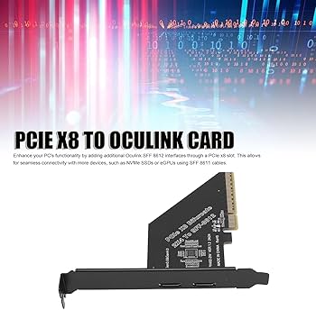 Amazon.com: Zopsc PCIe 4.0 X8 to Oculink Card, SFF 8612 High Speed