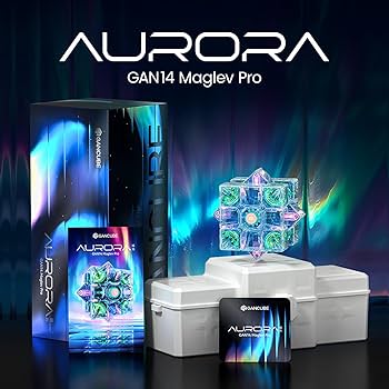Amazon | GAN 14 Maglev Pro AURORA 夏限定 公式 磁石 ガンキューブ