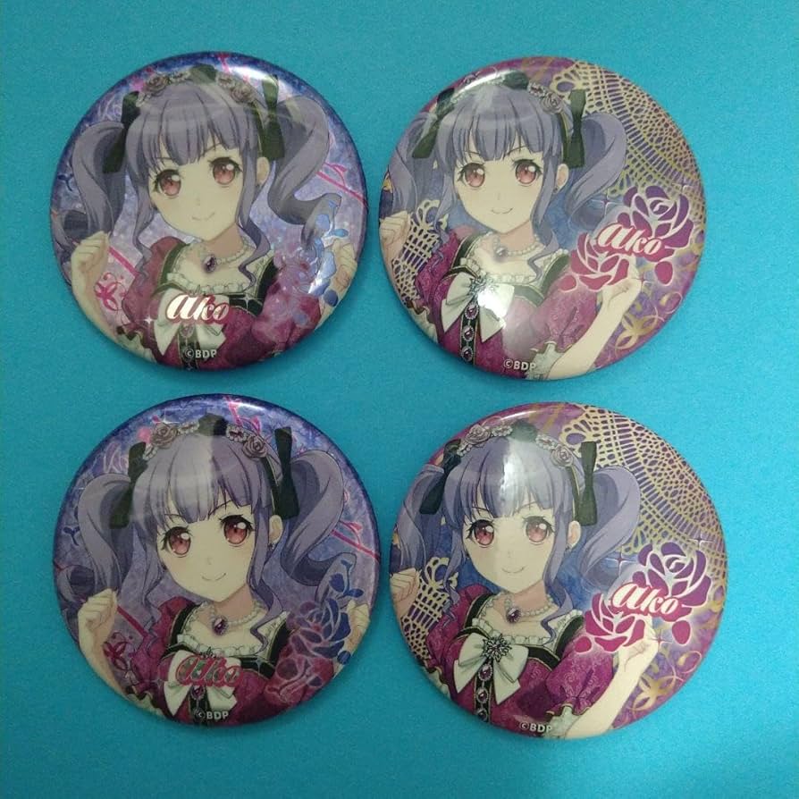 バンドリ ガルパ 宇田川あこ 缶バッジ GBP メラド