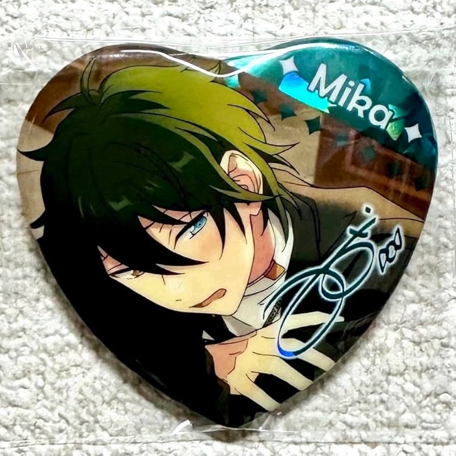 影片みか 宝石心晴 缶バッジ ハート缶 50個 Amazon | あんスタ 宝石