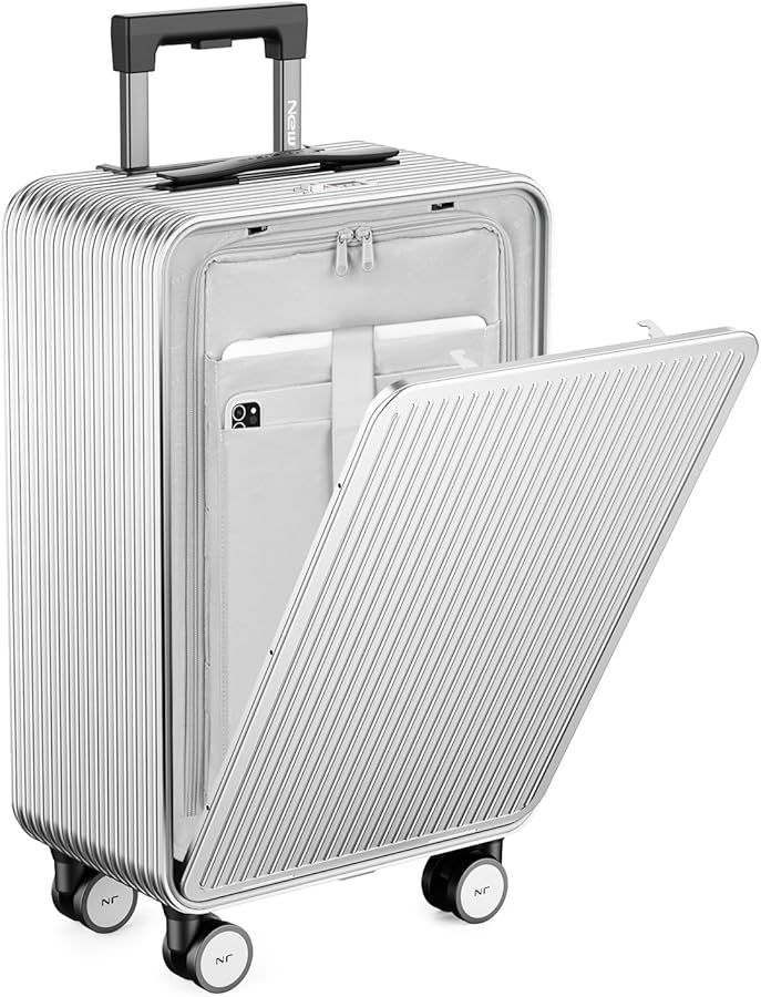 Amazon | [New Trip] スーツケース 機内持ち込み フロントオープン 片