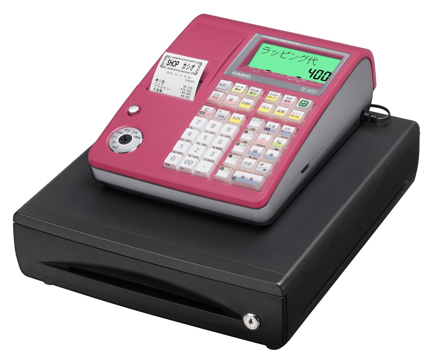 カシオレジスター TE-400 フル設定無料 PC連携売上管理 0808400 カシオ