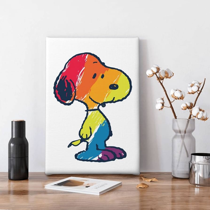 美品☆ピーナッツ☆スヌーピー☆アートフレーム☆1950年代 美品