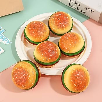 Amazon.co.jp: スクイーズ おもちゃ 低反発食品,解凍とストレス