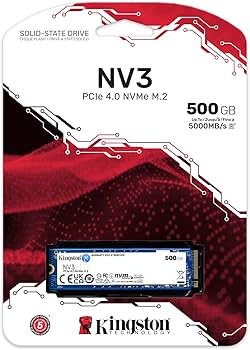 Amazon.co.jp: Kingston NV3 NVMe PCIe 4.0 Internal SSD 500GB M.2