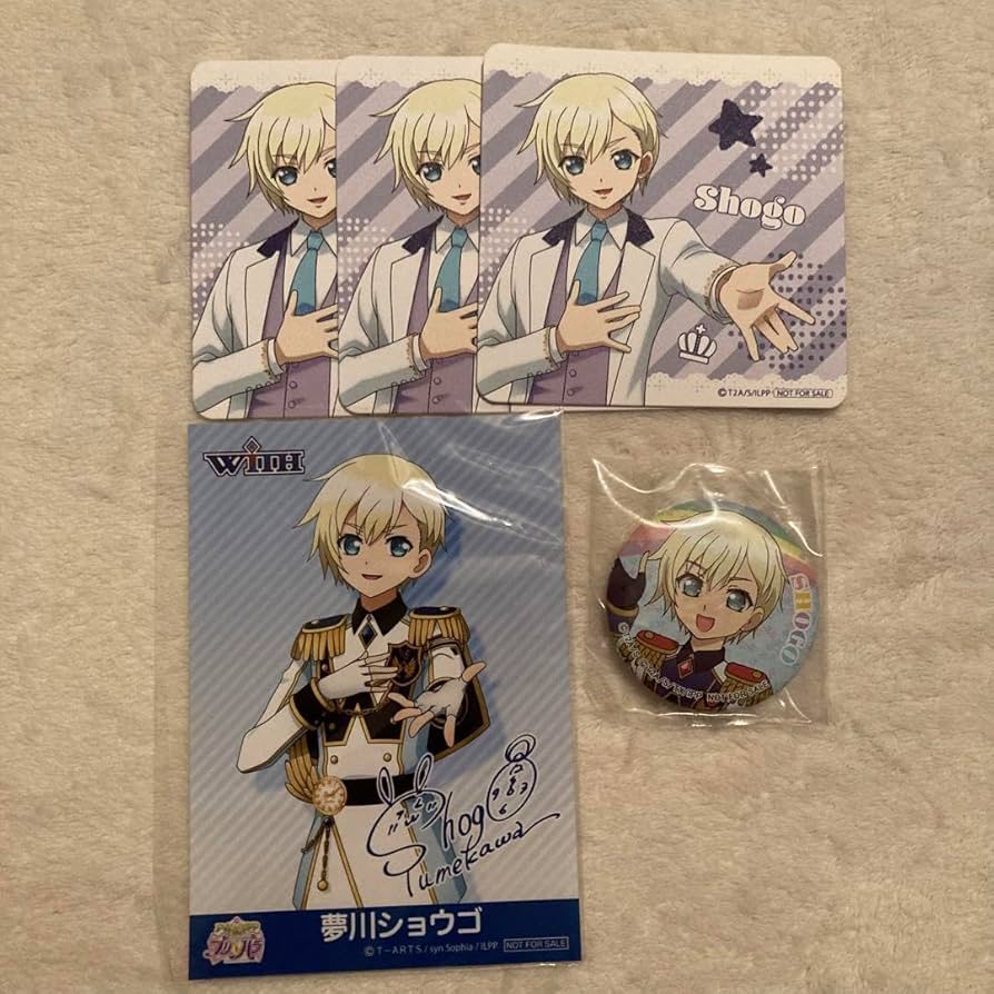 プリパラ 夢川ショウゴ 缶バッジ 14点セット プリパラ 夢川ショウゴ 缶