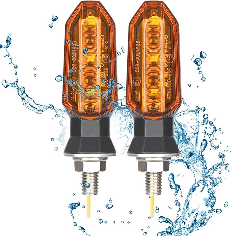 Amazon | バイク用ウインカー,バイク LED インジケーター 2 個