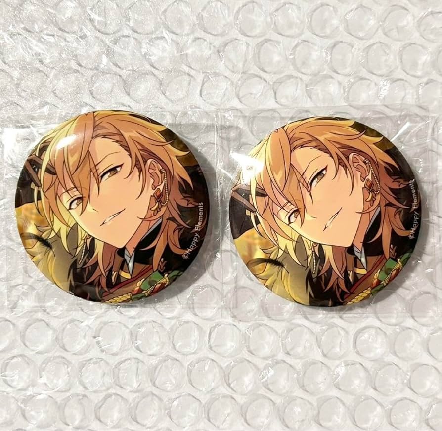 あんさんぶるスターズ 羽風薫 フィーチャー 缶バッジ 80個 羽風薫 缶バッジ