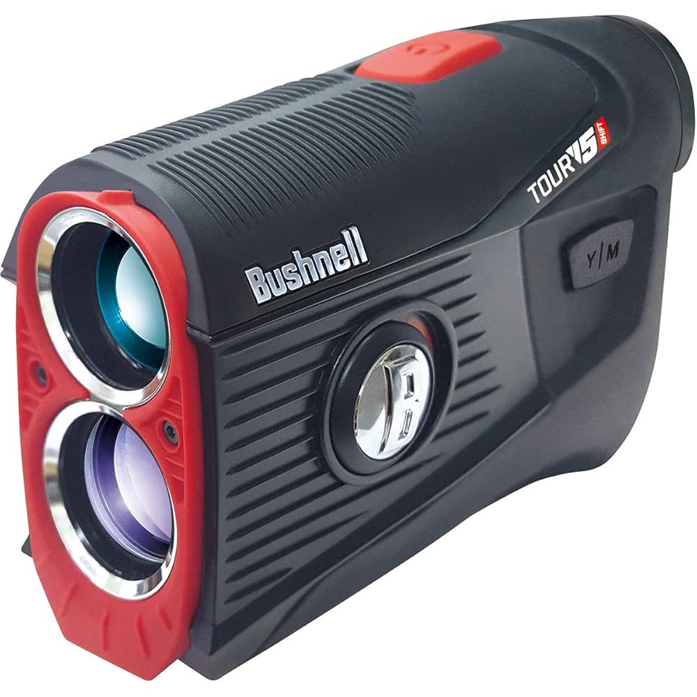 Bushnellゴルフ用レーザー距離計V5シフトスリムジョルト ピンシーカー