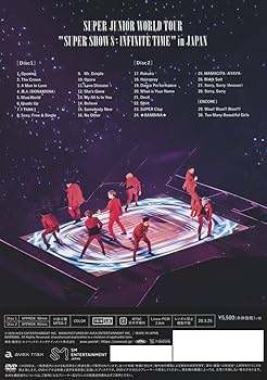 SUPER JUNIOR スパショ8 初回盤 DVD Amazon.co.jp: SUPER JUNIOR WORLD