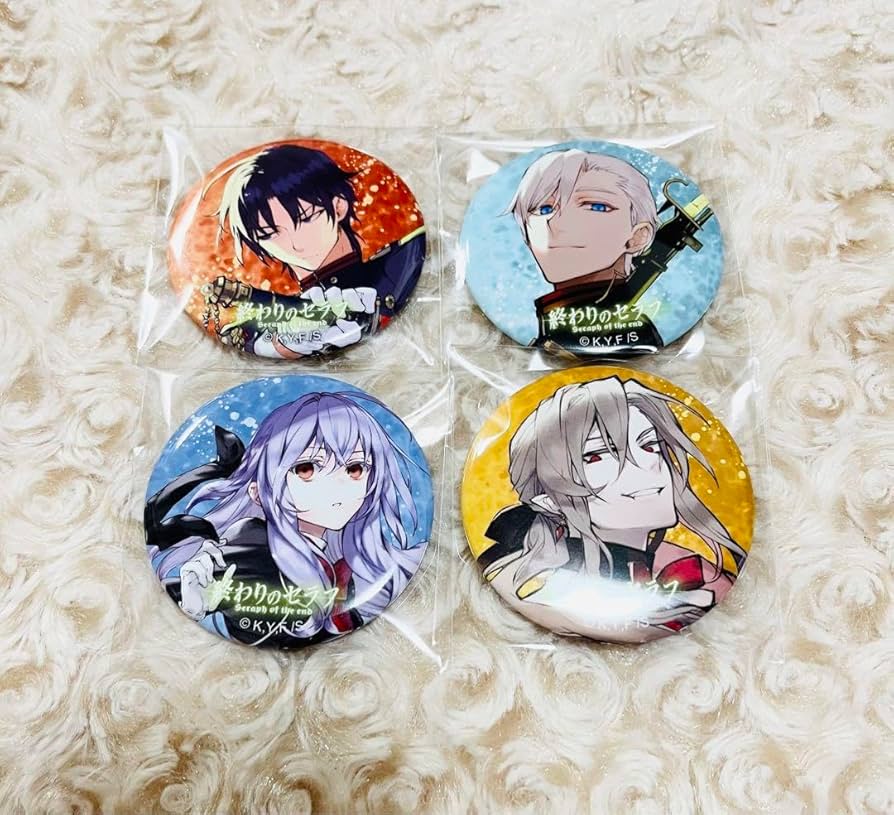 終わりのセラフ 缶バッジ グレン