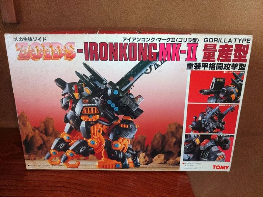 TOMY ZOIDS アイアンコングmkⅡ 量産型 旧ゾイド 87年発売当時品