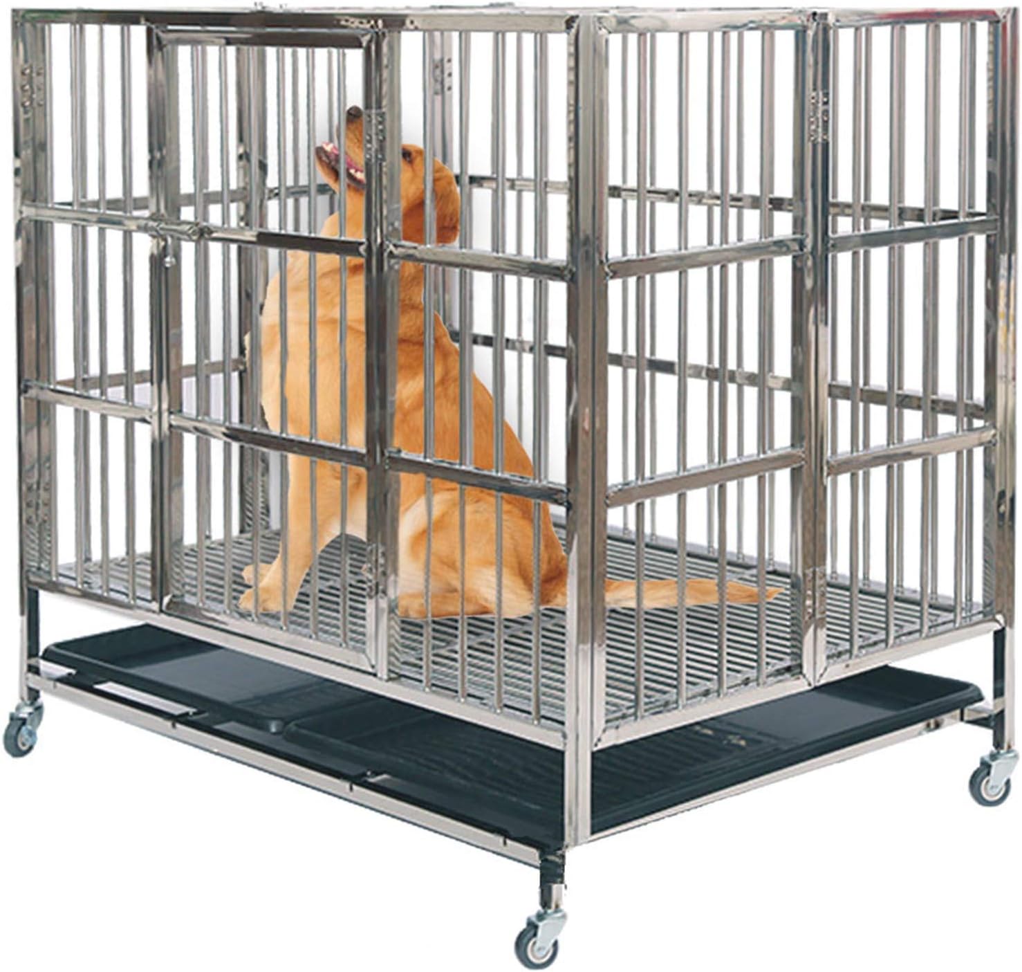Buy stainless steel kennel cages Factory Sale Heavy Duty Stainless