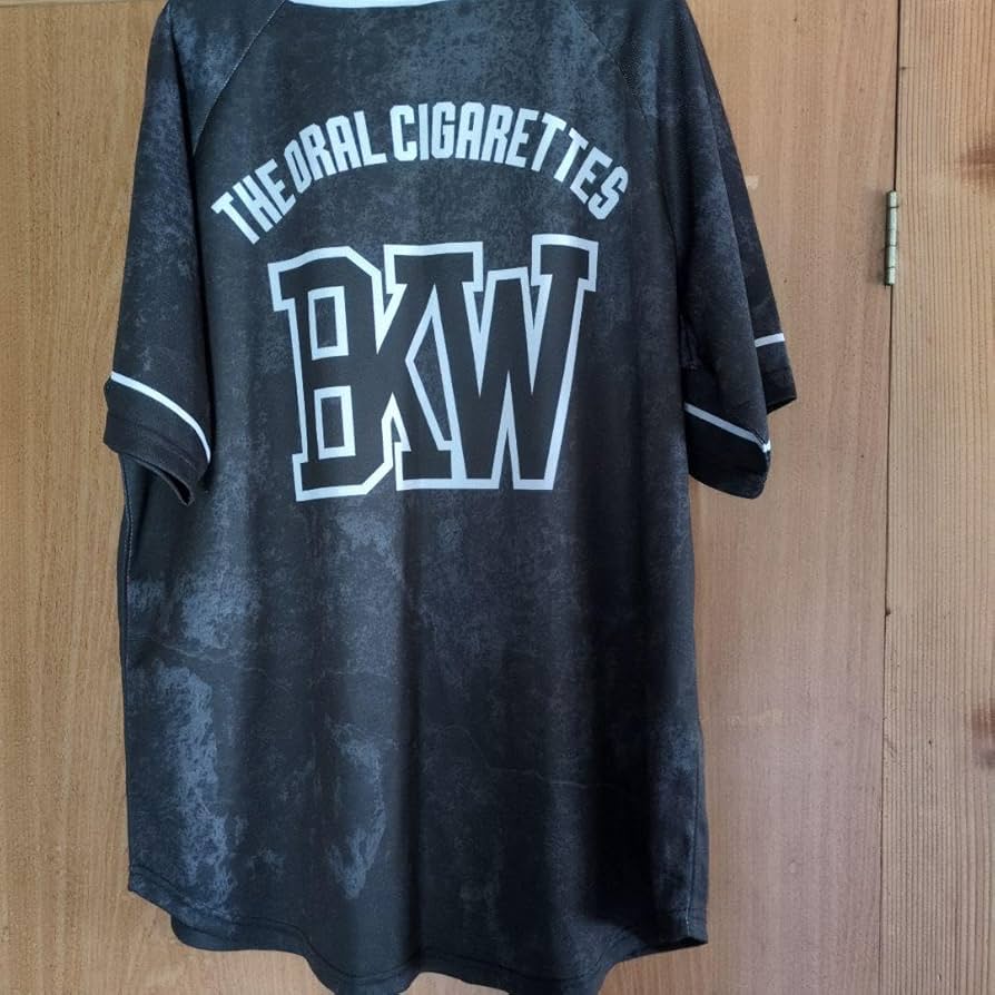 THE ORAL CIGARETTES オーラル ベースボール Tシャツ BKW!! オリジナル