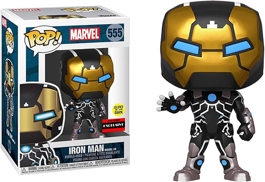 Amazon.com: Funko Marvel Iron Man (Model 39) : Toys & Games