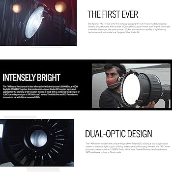 Amazon.com : Aputure F10 Fresnel Zoom Lens for Aputure LS 600d
