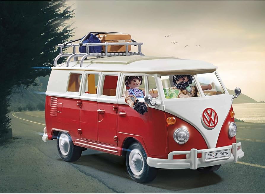 Amazon.co.jp: Playmobil Volkswagen T1 Camping Bus : おもちゃ