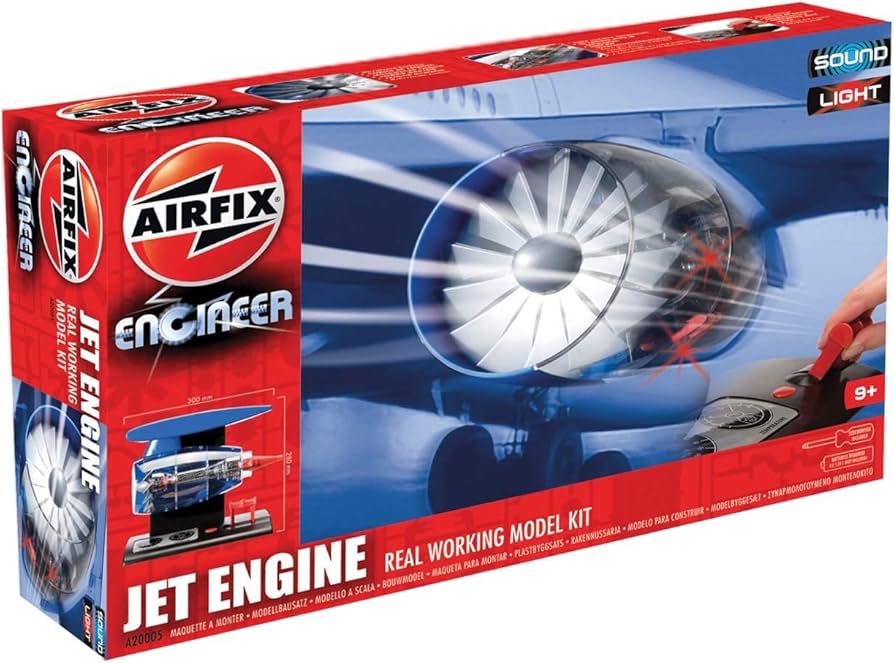 Airfix A20005 Engineer Jet Engine Educational Construction Kit