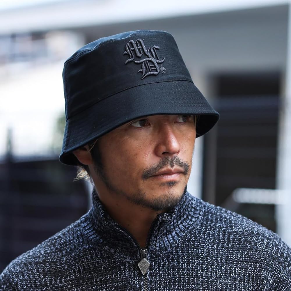CDL TOKYO CDL Pile Bucket Hat 黒 S CDL TOKYO CDL Pile Bucket Hat 黒 S