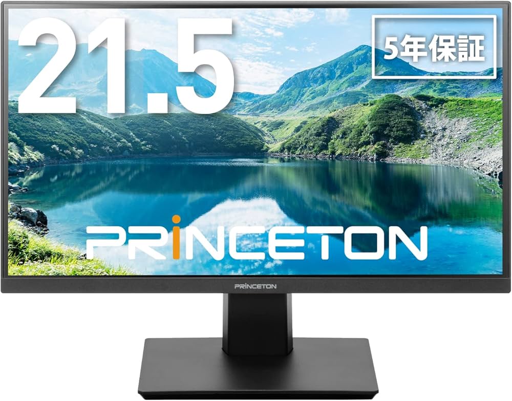 プリンストン 21.5インチ モニター ptfbld-22w 高視野角ワイド液晶