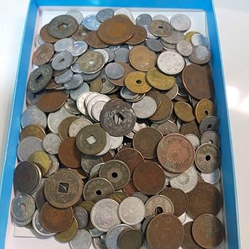 Amazon.co.jp: 古銭 約1kg 寛永通宝 文久永宝 古銭まとめ （3-142