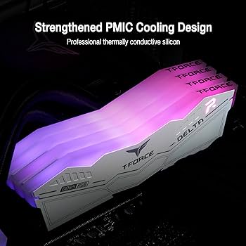TEAMGROUP T-Force Delta RGB DDR5 Ram 32GB Kit (2x16GB) 7200MHz