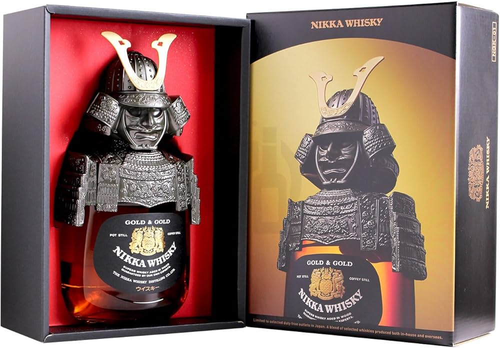 NIKKA WHISKY GOLD & GOLD 騎士ボトルカバー ニッカ G&G 金色ボトル