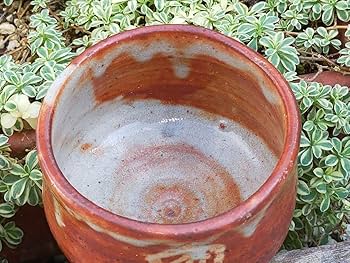 Amazon.co.jp: 美濃焼 鼠志野 茶碗 在銘 志野 骨董 古玩 中国 : ホーム