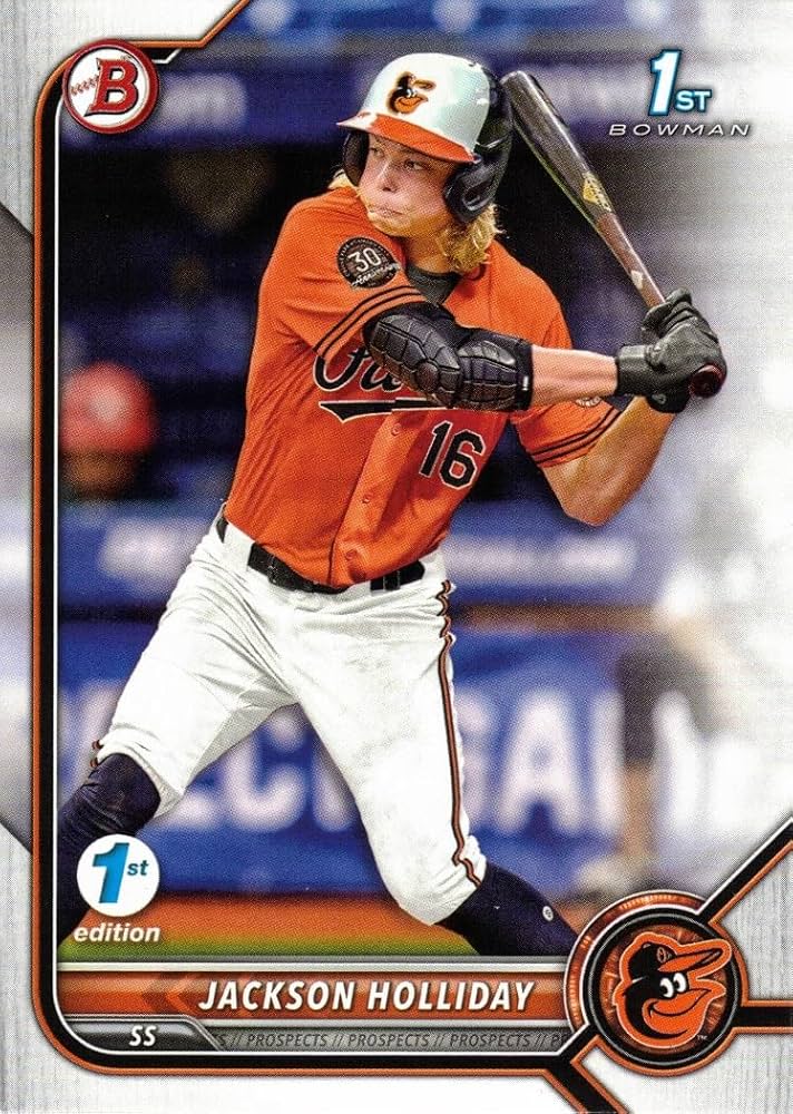 Amazon.com: 2022 Bowman Draft 1st Edition Baseball #BD-168 Jackson