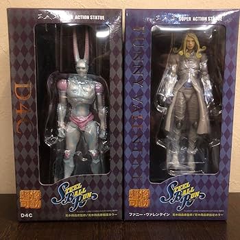 Amazon.co.jp: 超像可動バレンタイン&D4C ジョジョ第7部スティール