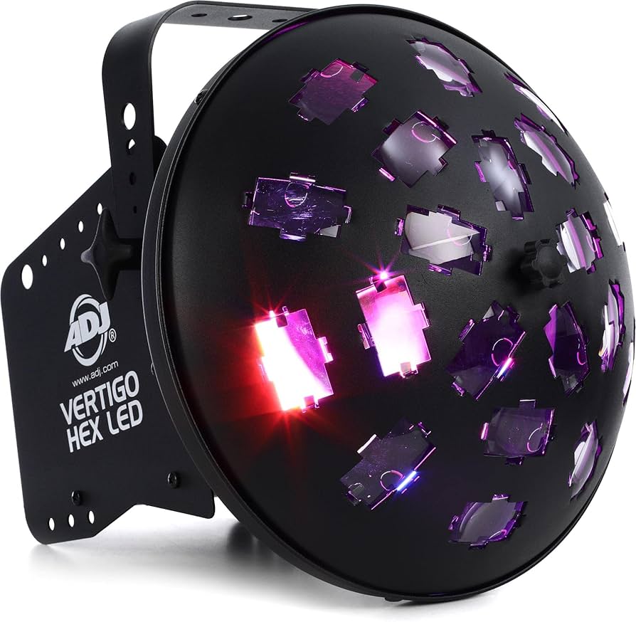Amazon.com: ADJ Products Vertigo HEX LED Stage Lights, Black