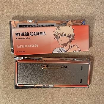 Amazon.co.jp: ヒロアカ 爆豪勝己 缶バッジ 特典イラストカード ベース