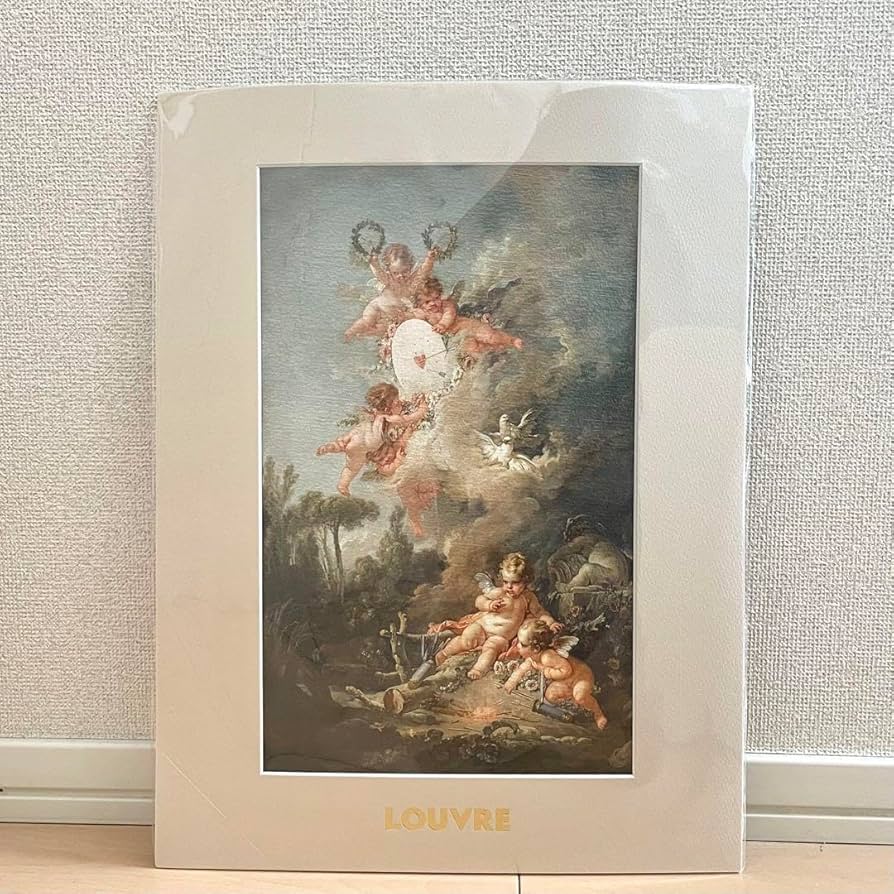 アモルの標的】ルーヴル美術館展 複製画 アモルの標的】ルーヴル美術館