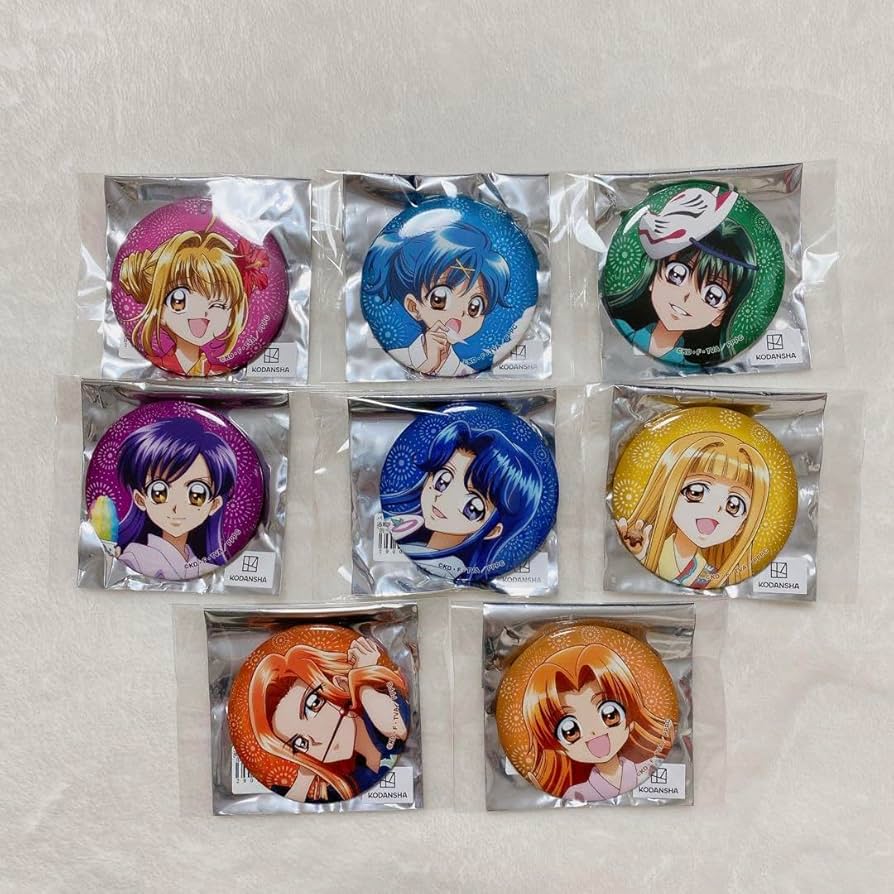 Amazon | ぴちぴちピッチ カラオケの鉄人 カラ鉄 缶バッジ 全8種