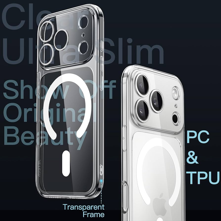 Amazon.co.jp: JETech iPhone 17 Pro 6.3インチ用 マグネットスリム