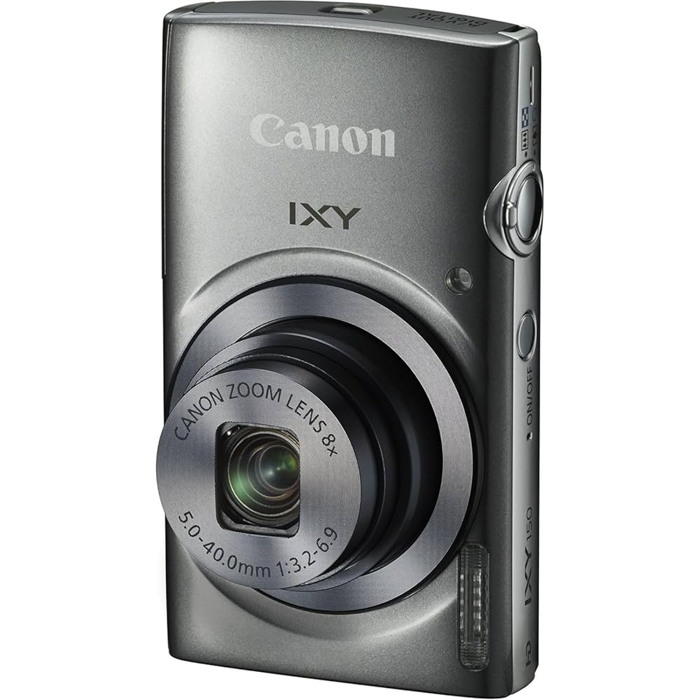 定番，お得 Canon IXY150 PC2197 グレー コンパクトデジタルカメラ
