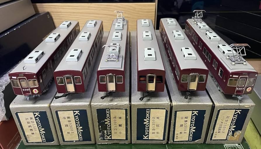 京都模型 阪急6350型 鉄道模型 HOゲージ Yahoo!オークション -「6350
