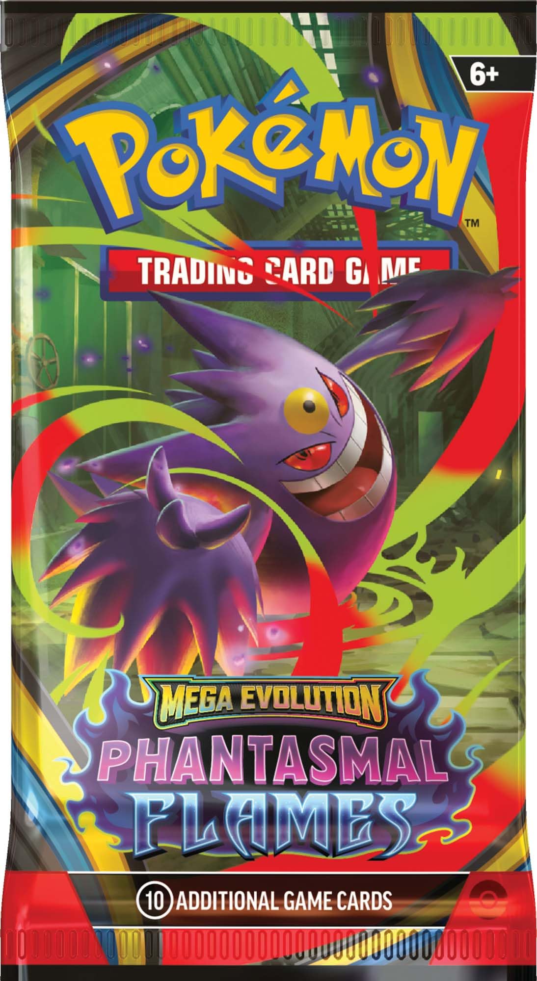 Amazon.com: Pokemon TCG: Mega Evolutions Phantasmal Flames Booster