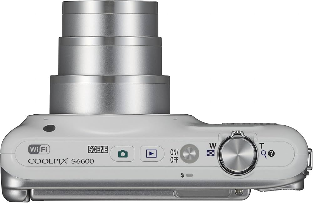 Nikon COOLPIX S6600 ホワイト 12倍ズーム