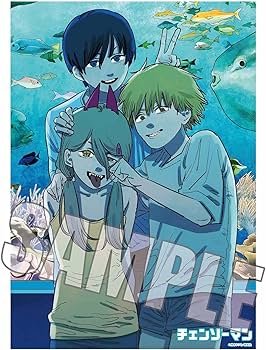 チェンソーマン アニメーション展 B2 ポスター デンジ パワー アキ