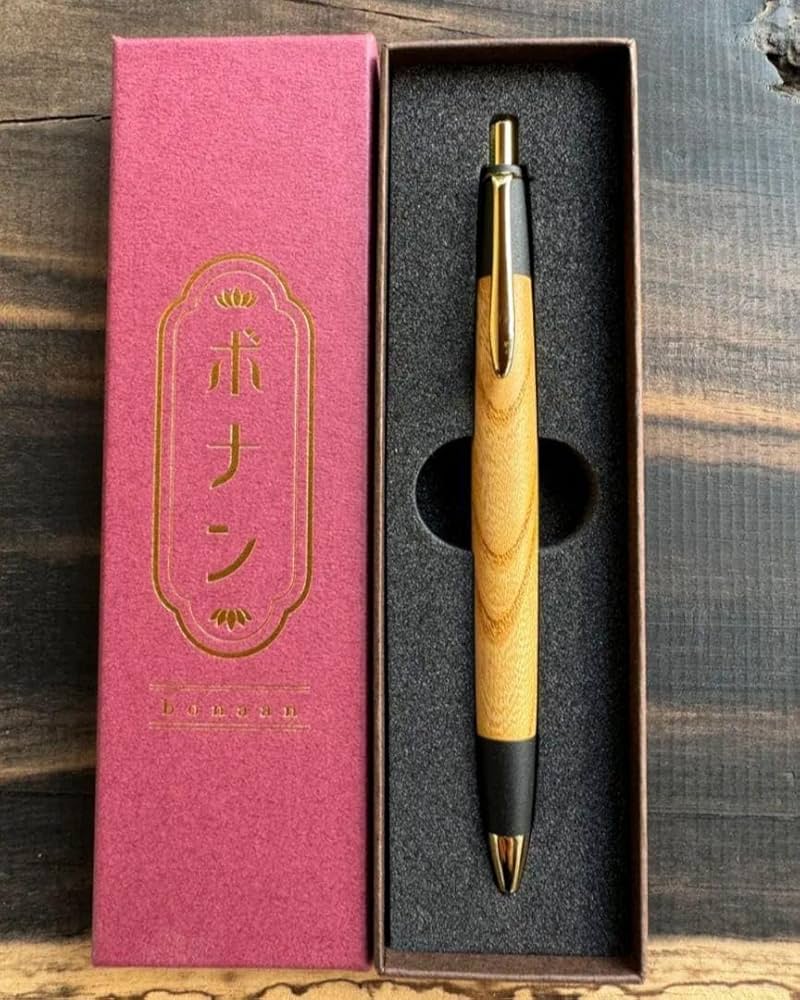 ボナンペン 欅 シャーペン0.5 ボナンペン 欅 0.5㎜ 真鍮金具