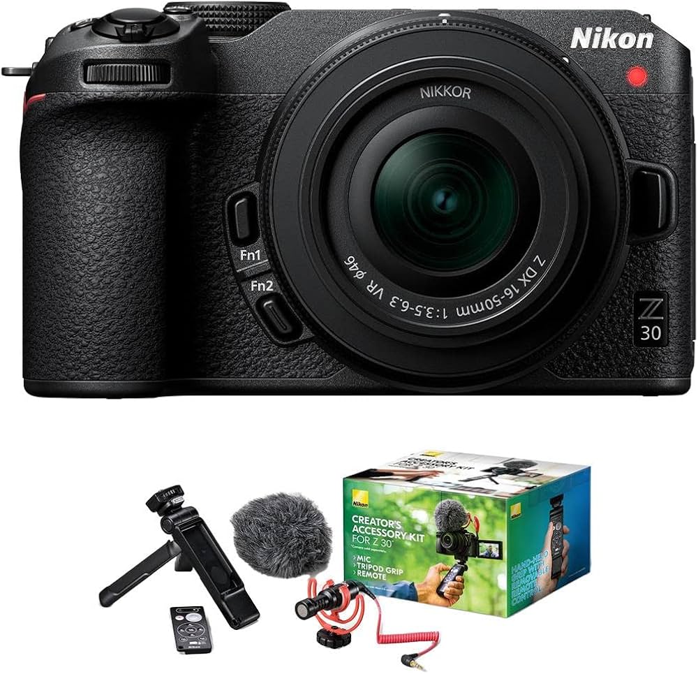 Amazon | Nikon Z 30 DXフォーマットミラーレスカメラ NIKKOR Z DX 16