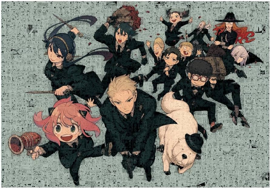 SPY×FAMILYスパイファミリー展描きおろし複製原画 SPY×FAMILYスパイ