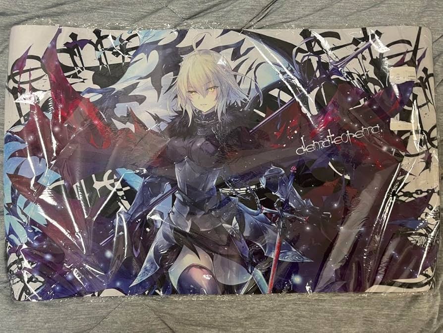 Fate ジャンヌダルク 光崎 サイン プレイマット /スリーブセット Fate
