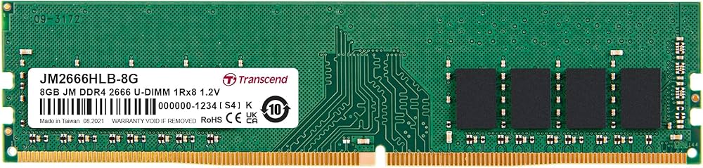 Amazon | Transcend デスクトップPC用メモリ PC4-21300 (DDR4-2666