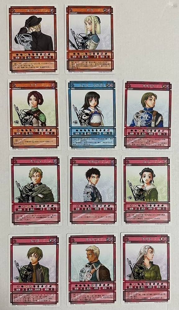 希少☆レア ☆ サイン入り 幻想水滸伝 カスミ カードストーリーズ みき