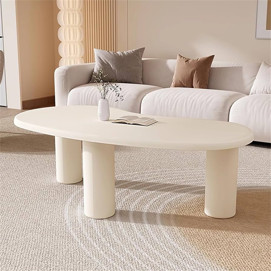 クラウド コーヒーテーブル、リビングルーム用 ホワイト コーヒー
