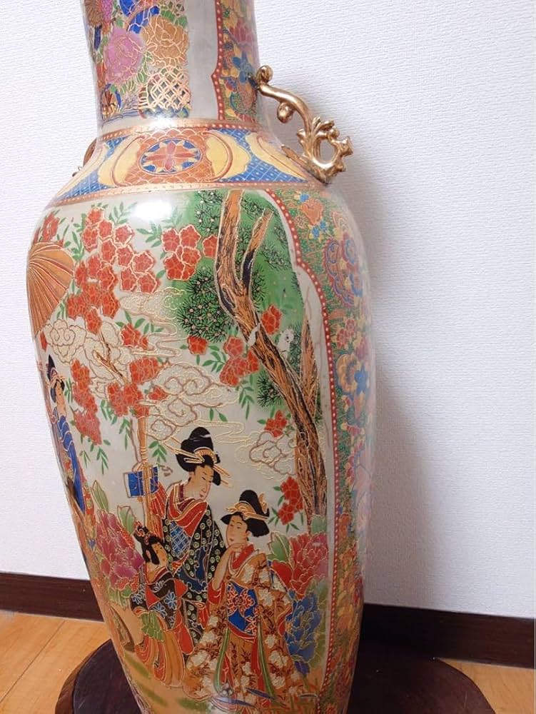 究極の古美術◾️蔵から美しく赤く色付いた梅の様なステキな壺、壷